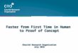 Faster From First Time in Human to Proof of Concept