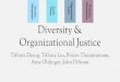 Diversity & Organizational Justice
