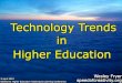 Technology Trends in Higher Education