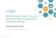 IBM Rational Team Concert - Windows Shell Integration, Advanced Mode