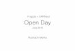 Frappe Open Day - June 2015