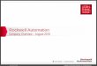 Rockwell Automation - Q3 2016 Presentation