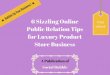 6 sizzling online public relation tips for luxury product store business