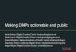 Making DMPs actionable and public