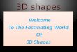 Introduction 3D shapes