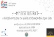 I-Cities 2016 | My Best District