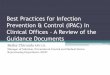 Chironda Best Practices for IPAC in Physicians Offices