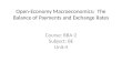 Bba 2 be ii u 4 the open economy macroeconomics