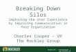 Breaking Down Silos — Improving the User Experience by Improving Communication in Your Organization with Charles Cooper