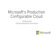 Microsofts Configurable Cloud