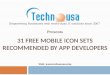 31 Free Mobile Icon Sets Recommended by App Developers