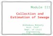 Carl m kuttler jr collection and estimation of sewage