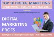 Top 10 Digital Marketing Skills 2017 Infographics