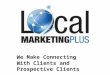 Local marketing plus wifi and social engagement