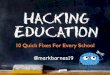 Hacking Education -- the What, Why and How of 21st Century Problem Solving