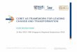 COBIT as Framework for Leading Change and Transformation