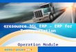 eresource 3GL ERP | ERP For Transportation Industry | Operation Module