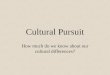Cultural pursuit 01-2016*