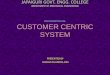 Customer centric system pptx (2)
