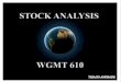 MA & V - Stock analysis