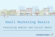 Email Marketing - and updates on CASL. Nanaimo Chamber 2015