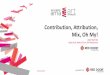 Red Door Interactive: Contribution-Attribution-Mix, Oh My! Creating Content for YOUR Customers