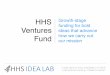 The HHS Ventures Fund | 2016 Overview