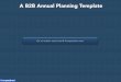Ultimate B2B Annual Planning Template