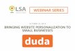Bringing Web Personalization to Small Business ~ Duda Mobile
