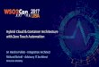 WSO2Con USA 2017: Hybrid Cloud and Container Architecture with Zero Touch Automation