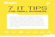 7 IT Tips For Small Business Infographic