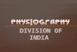 Physiography Division of India