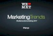 Marketing trends março 2017