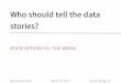 Who should tell the data stories?