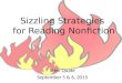 Sizzling Strategies for Reading Nonfiction