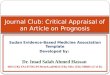 JC SEBMA Prognosis Appraisal Template V1