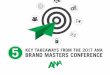 5 Key Takeaways from the 2017 ANA Brand Masters Conference