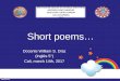 Clase inglés 5°_03-14-17_short poems