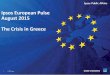 Ipsos European Pulse: Crisis in Greece