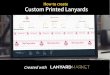 Custom printed lanyards online