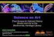 Science as Art: Free Access to Natural History Books and Art in the Biodiversity Heritage Library