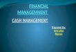 Amrutha menon cash management