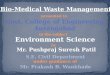 Bio - Medical Waste Management
