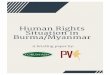 Human Rights Situation in Burma/Myanmar – A Briefing Paper by Progressive Voice and FORUM-ASIA