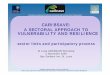CARIBSAVE: A Sectoral Approach to Vulnerability and Resilience