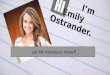 Emily Ostrander Resume Presentation