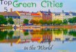 Top 5 green cities