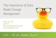 Geek Sync I The Importance of Data Model Change Management