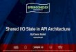 Shared I/O State in API Architecture