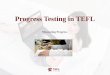 Progress testing in TEFL